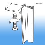 Channel Mount Grip-Tite™ Flex Hinged Sign Holder, .100" Capacity, CMGT-601-MAV
