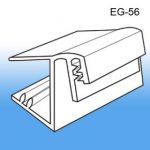 Grip-Tite™ Shelf Edge Sign Holder, Flush Position, EG-56-FMS