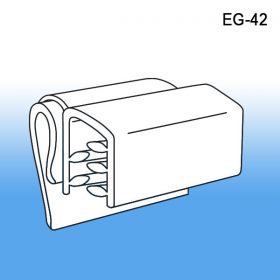 Grip-Tite™ Data-Talker Hinged Flush Sign Holder, EG-42-FMS