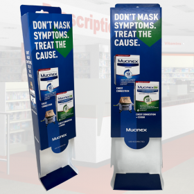 4" x 16" Gravity Feed - 6 piece load - Mucinex SE (20ct box), RB-MUC-MULTI-GF