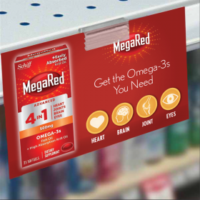 Mega-Red Flush Mount Sign with EG-17-1