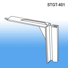 Shelf Top Grip-Tite™ Flex Hinged Sign Holder, .100" Capacity, STGT-401-MAV